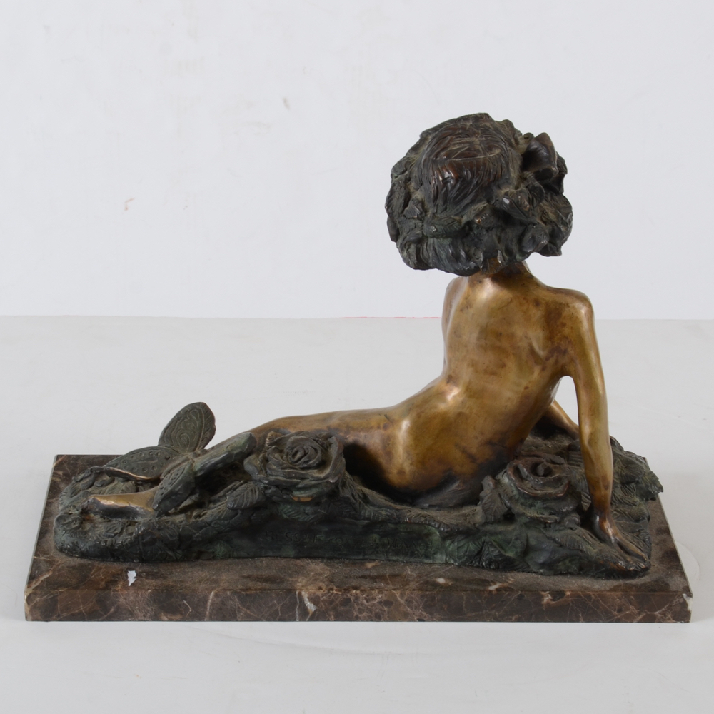 Bessie Potter Vonnoh Bronze Sculpture