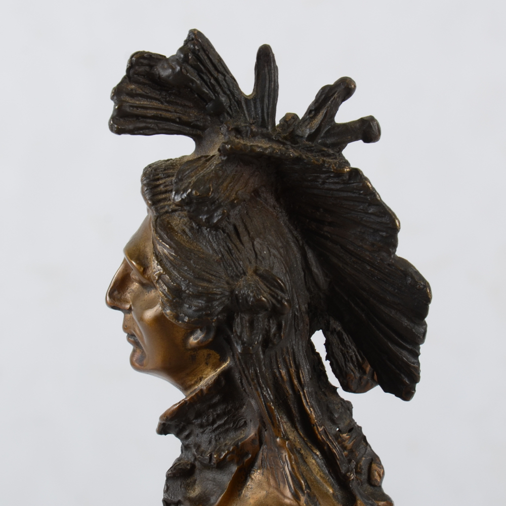 Frederic Remington Reproduction Bronze of "Indian Dancer"