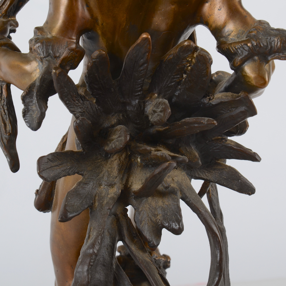 Frederic Remington Reproduction Bronze of "Indian Dancer"