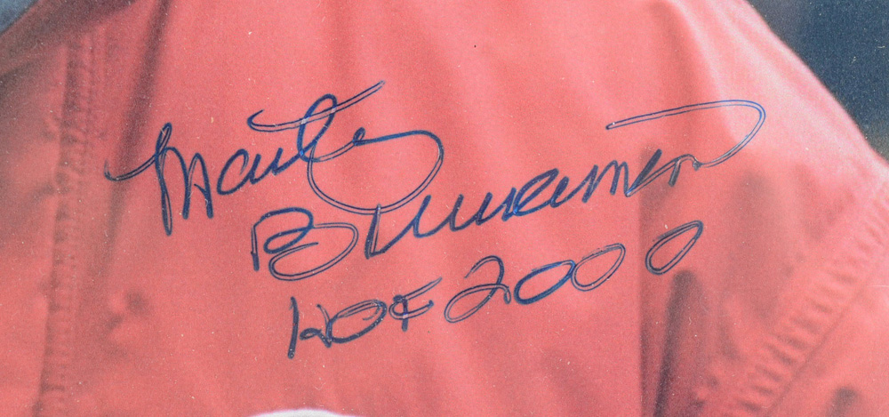 Marty Brennaman Signed Photo  COA