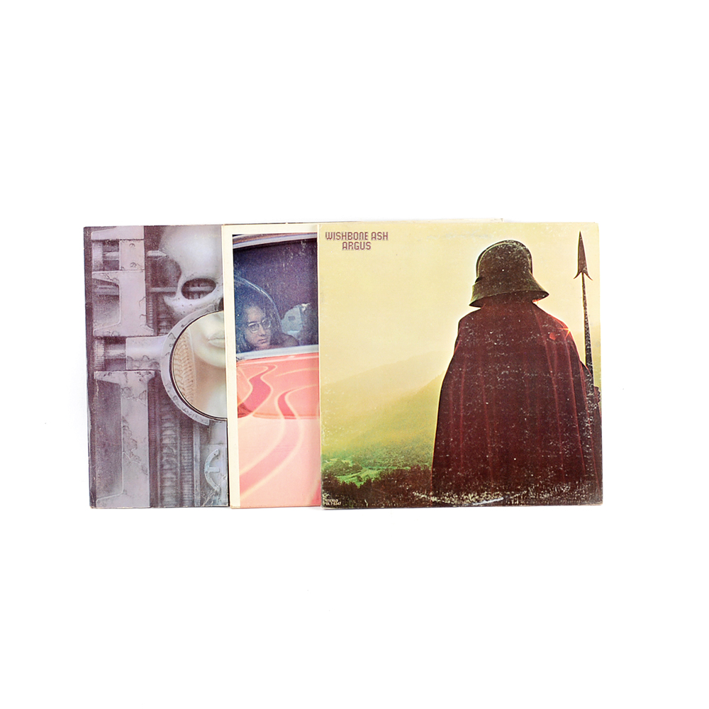 Bob Dylan, The Doors, and Other Classic Rock Vinyl Record Collection