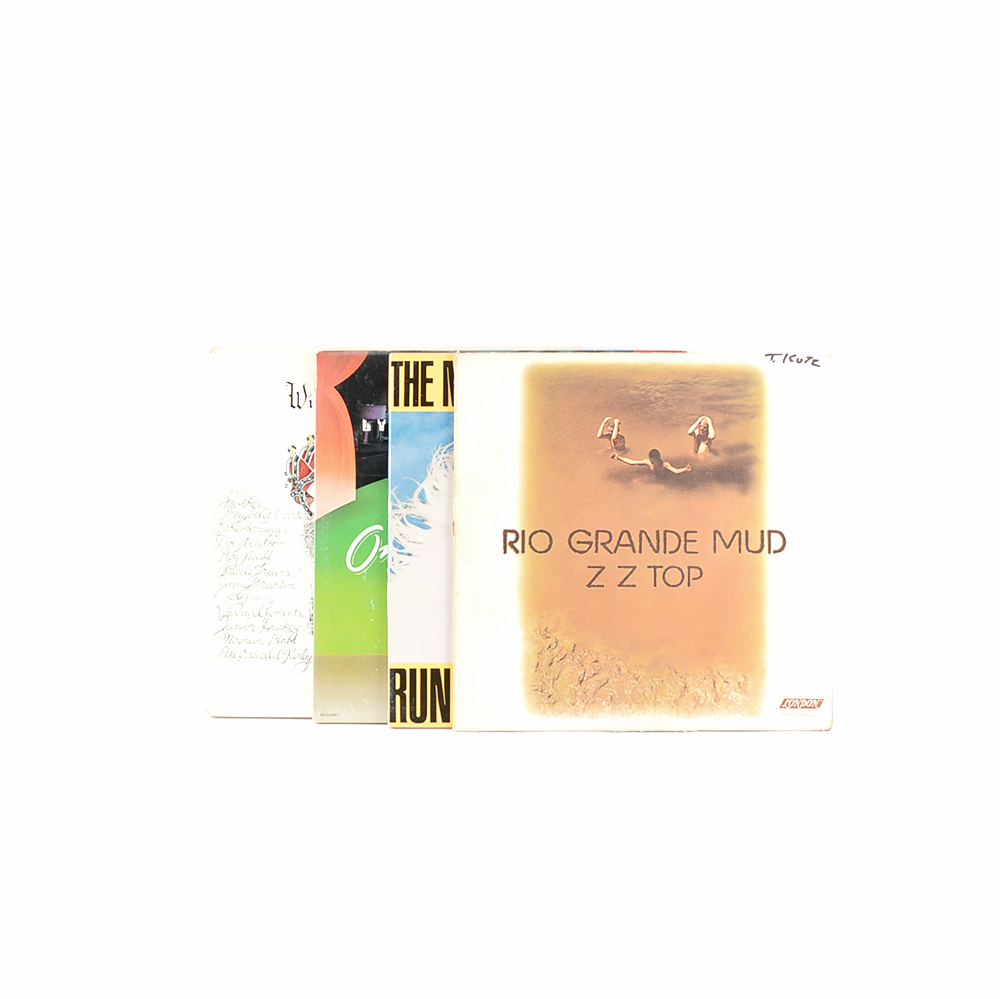 Vintage Southern Rock Vinyl Record Collection