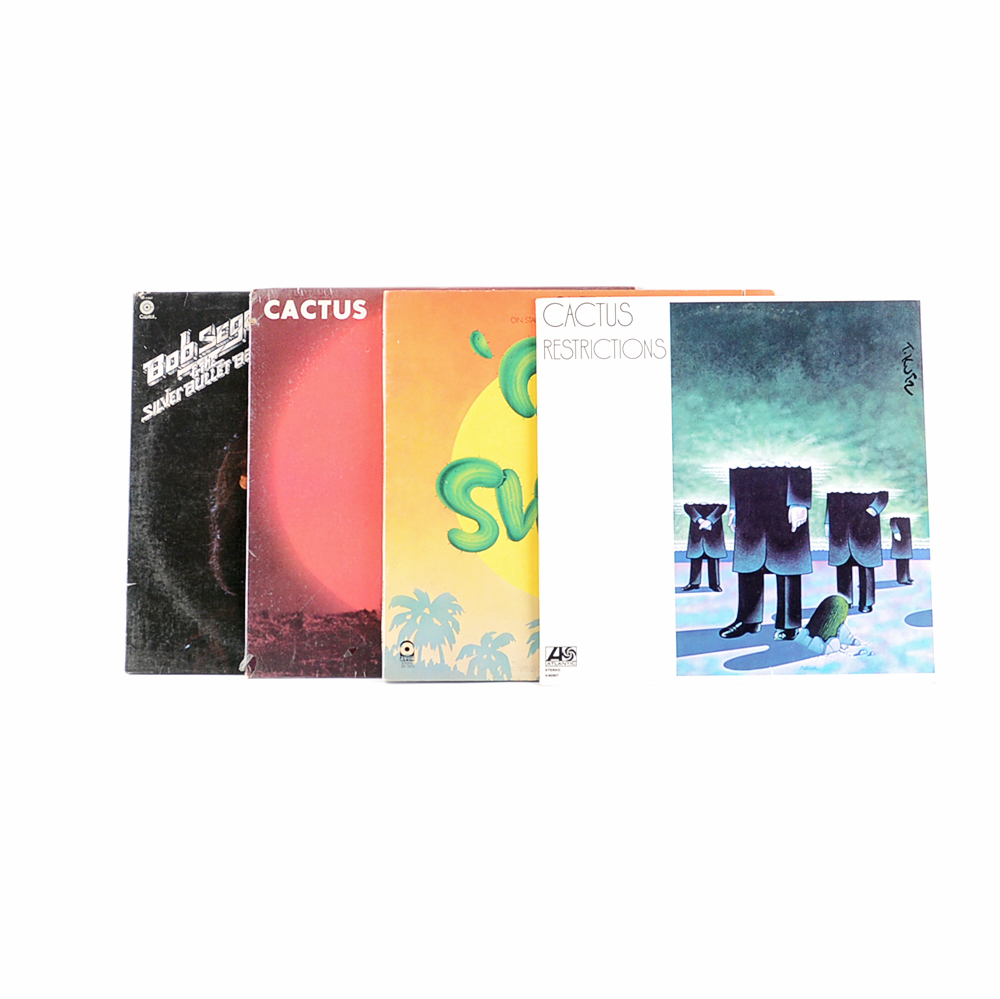 Vintage Southern Rock Vinyl Record Collection