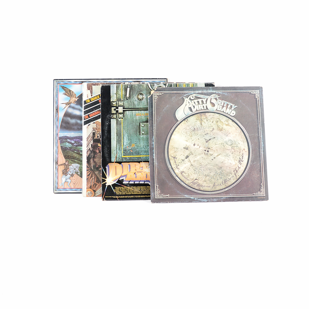 Vintage Southern Rock Vinyl Record Collection