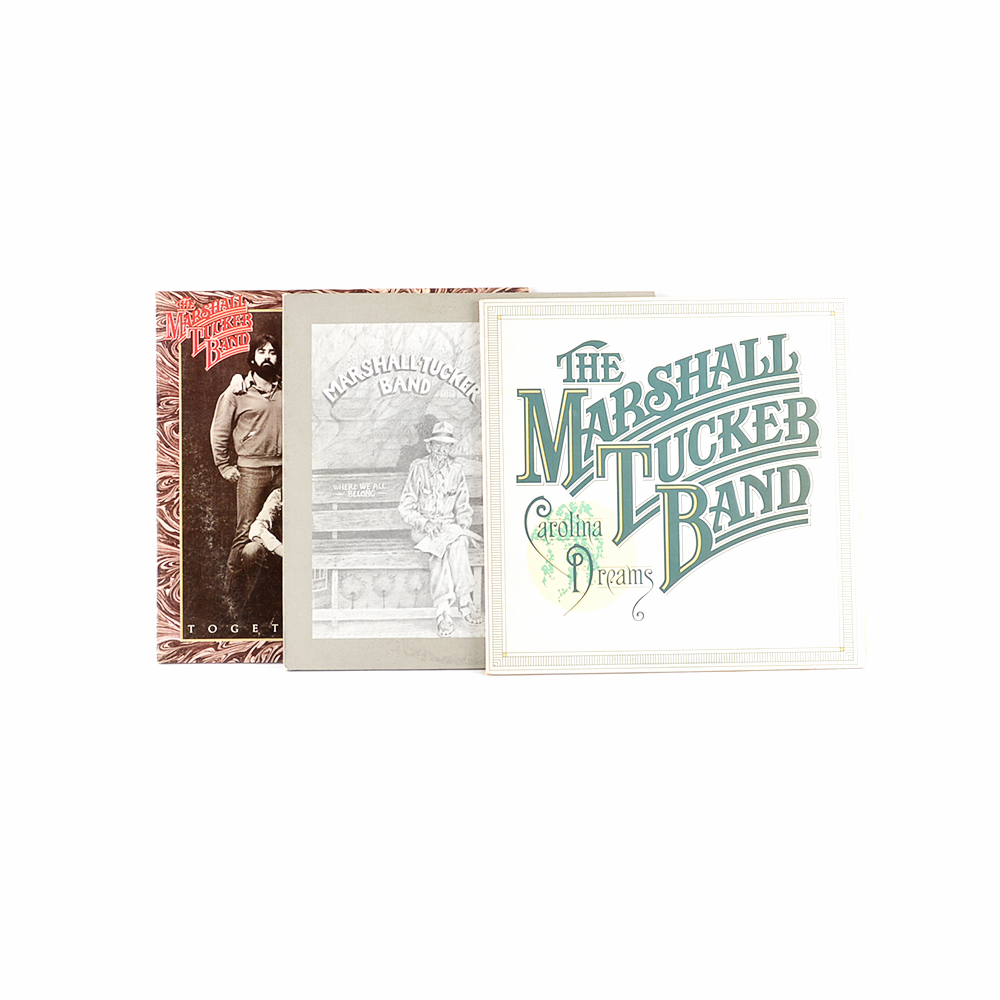 Vintage Southern Rock Vinyl Record Collection