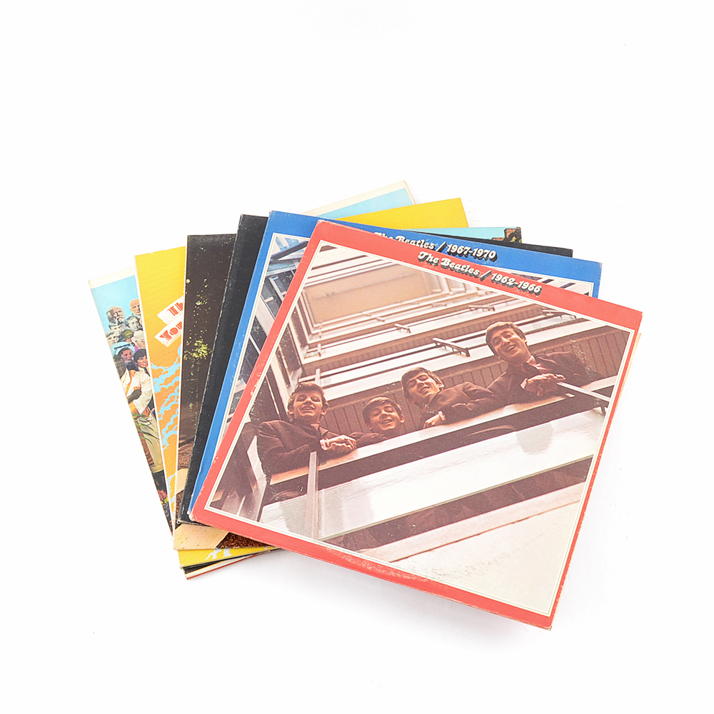 Beatles Vinyl Record Collection