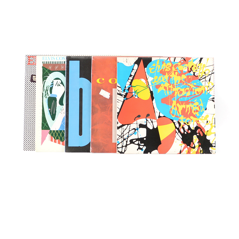 Elvis Costello Vinyl Record Collection