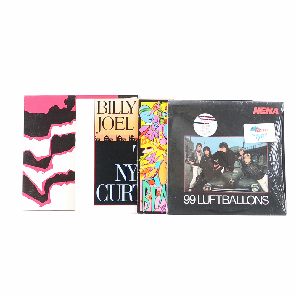 Purple Rain and Assorted 1980s Vinyl Record Collection