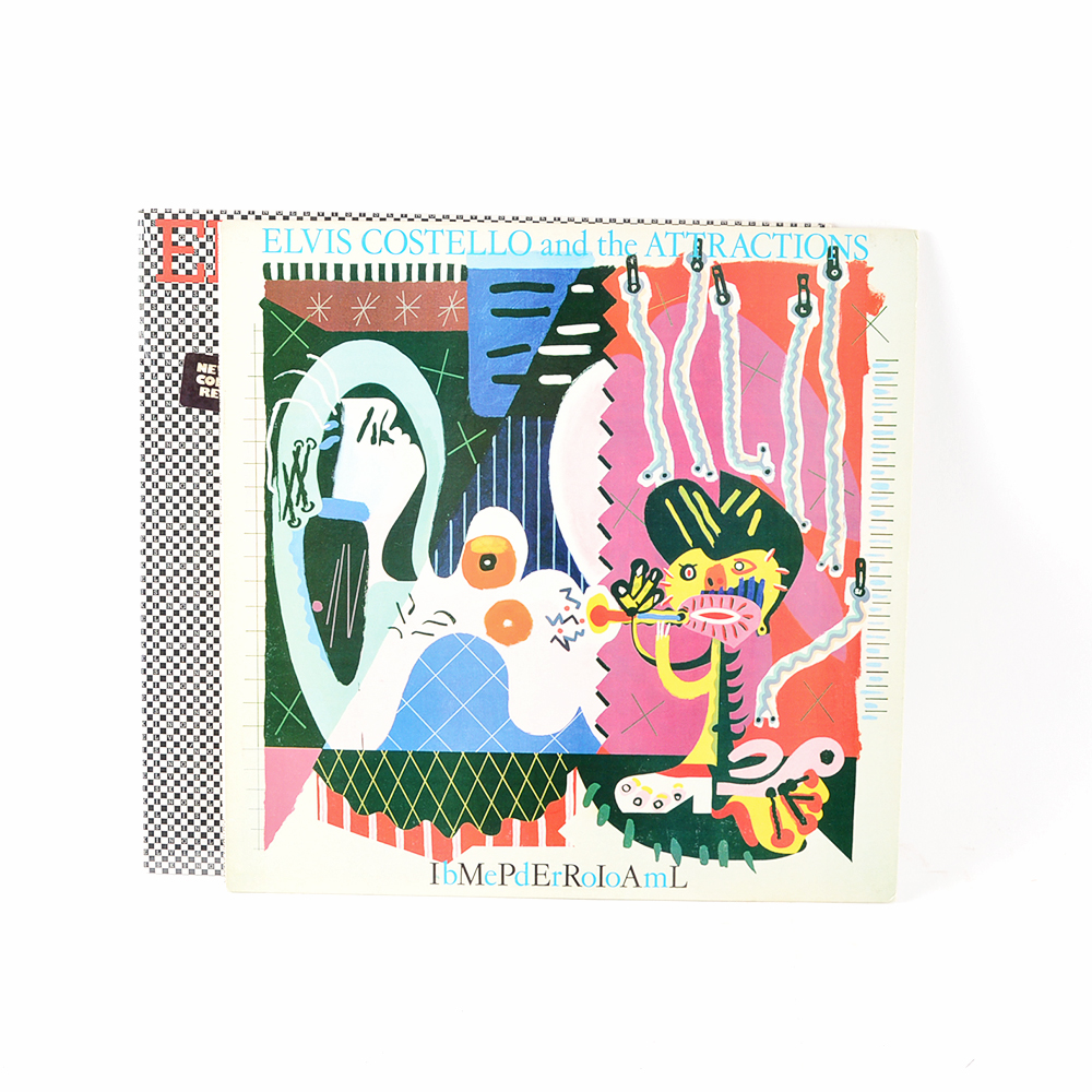 Elvis Costello Vinyl Record Collection