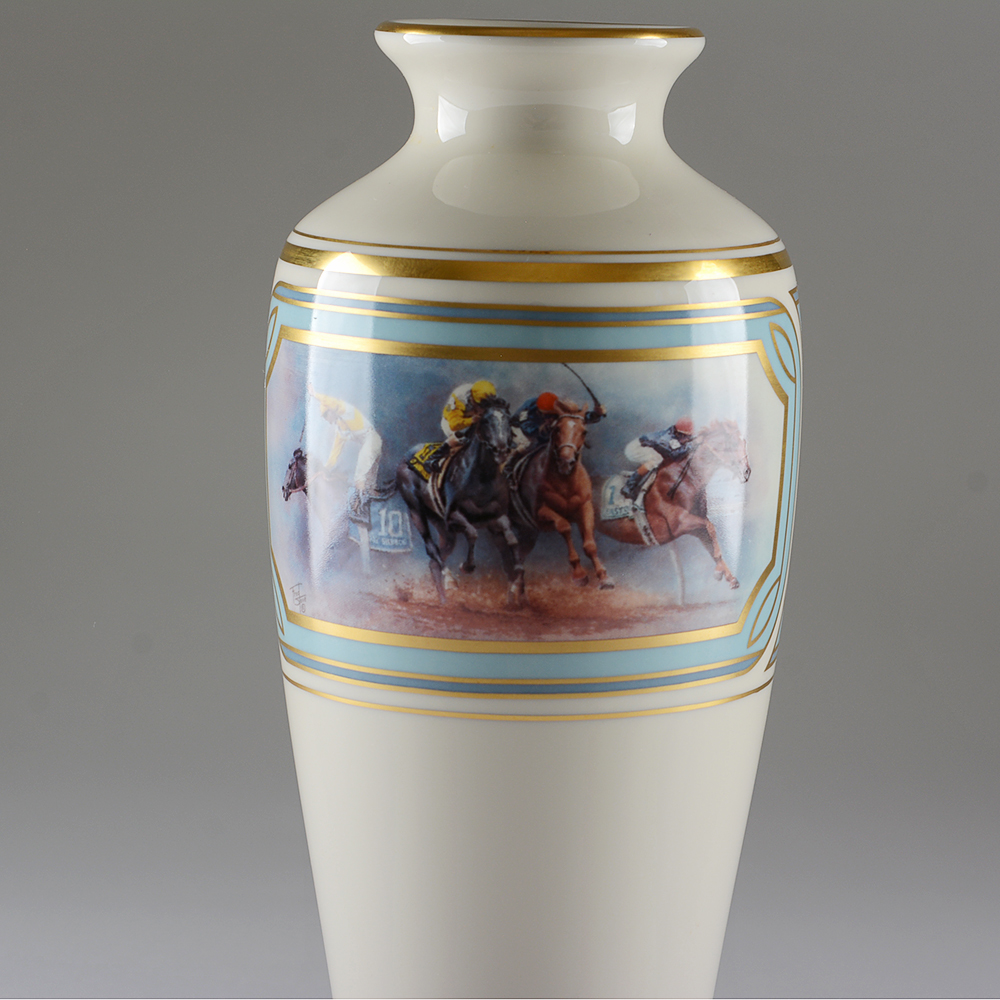 Limited Edition Triple Crown Vase by Fred Stone