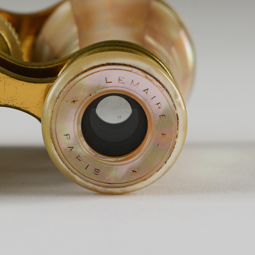 Pair of Antique French Mother of Pearl Opera Glasses