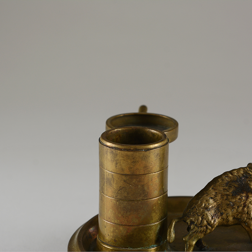 Brass Ash Receiver and Match Holder