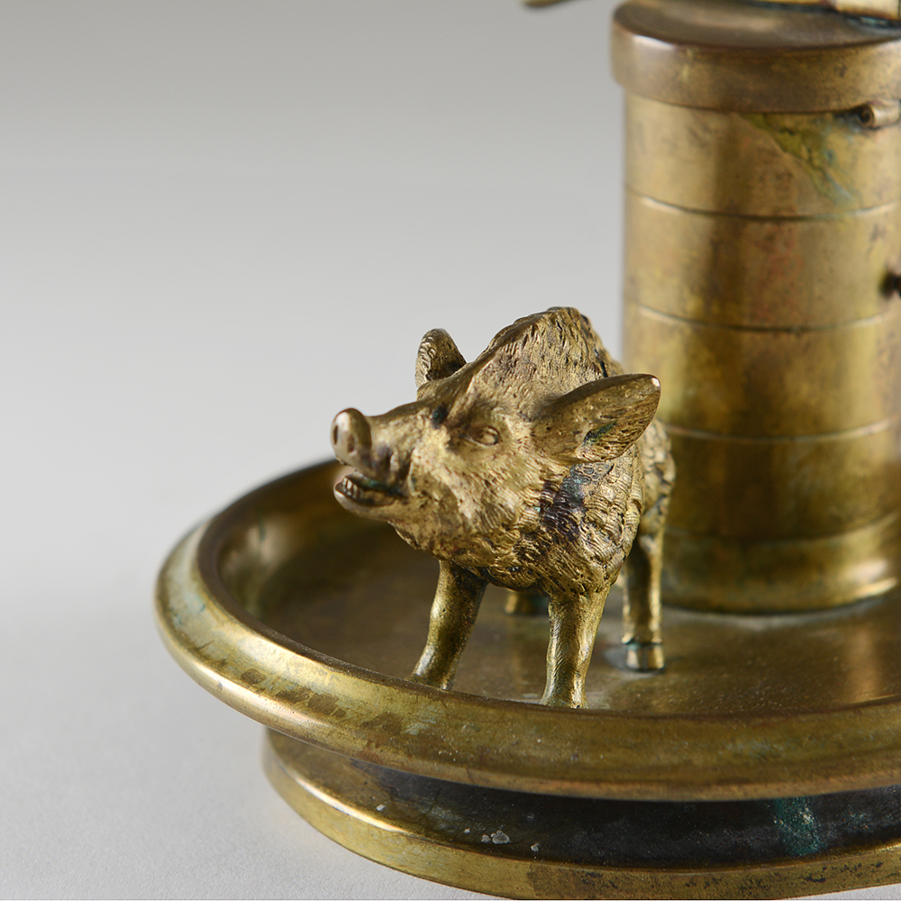 Brass Ash Receiver and Match Holder