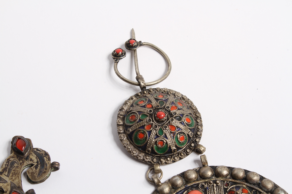 Omani Jewelry with Semiprecious Stones