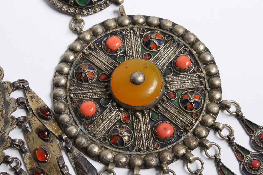 Omani Jewelry with Semiprecious Stones