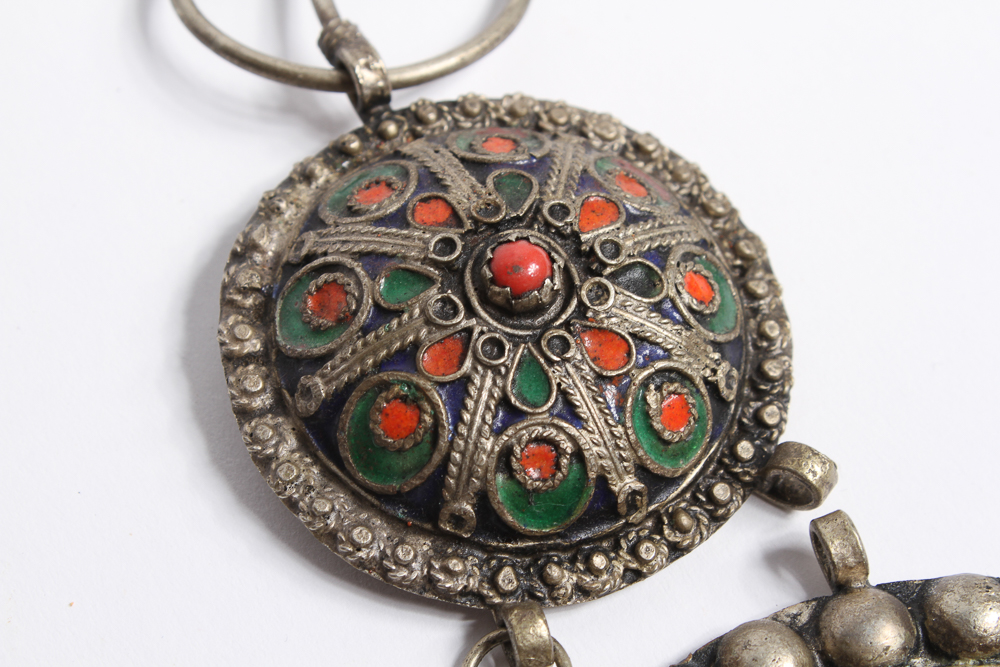 Omani Jewelry with Semiprecious Stones