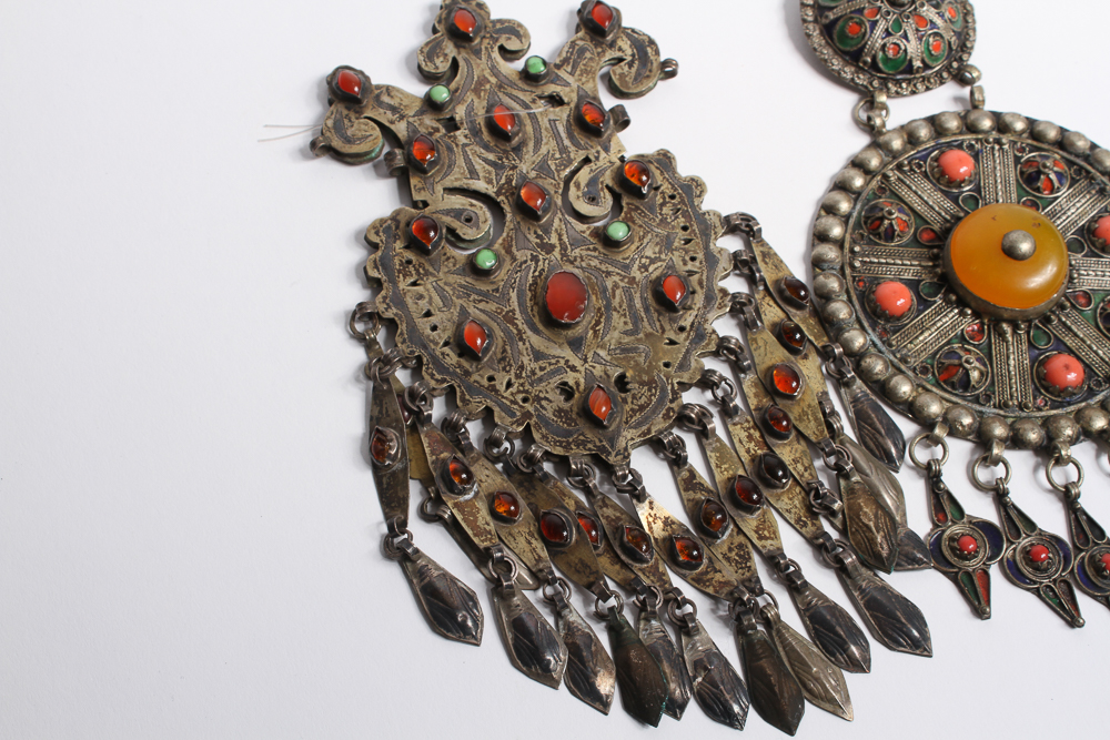 Omani Jewelry with Semiprecious Stones