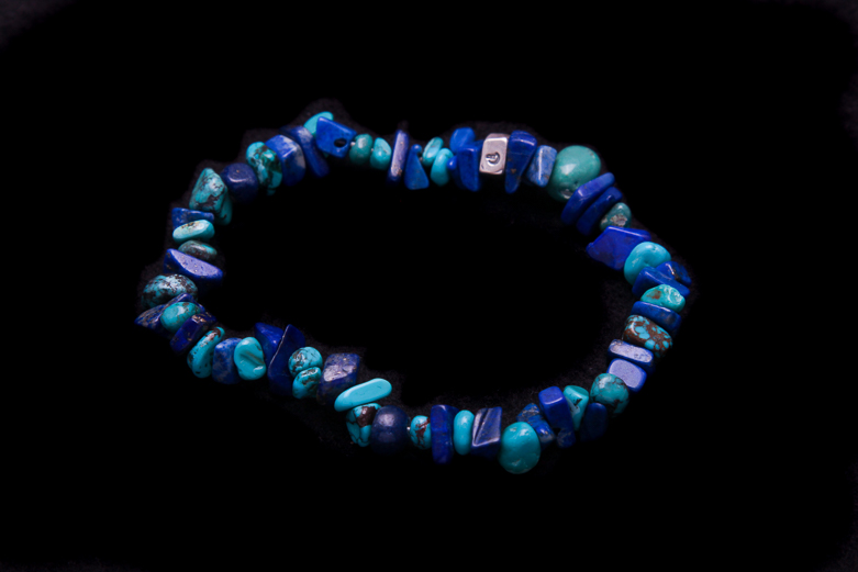 Assortment of Sterling Silver Beaded Bracelets