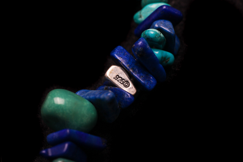 Assortment of Sterling Silver Beaded Bracelets