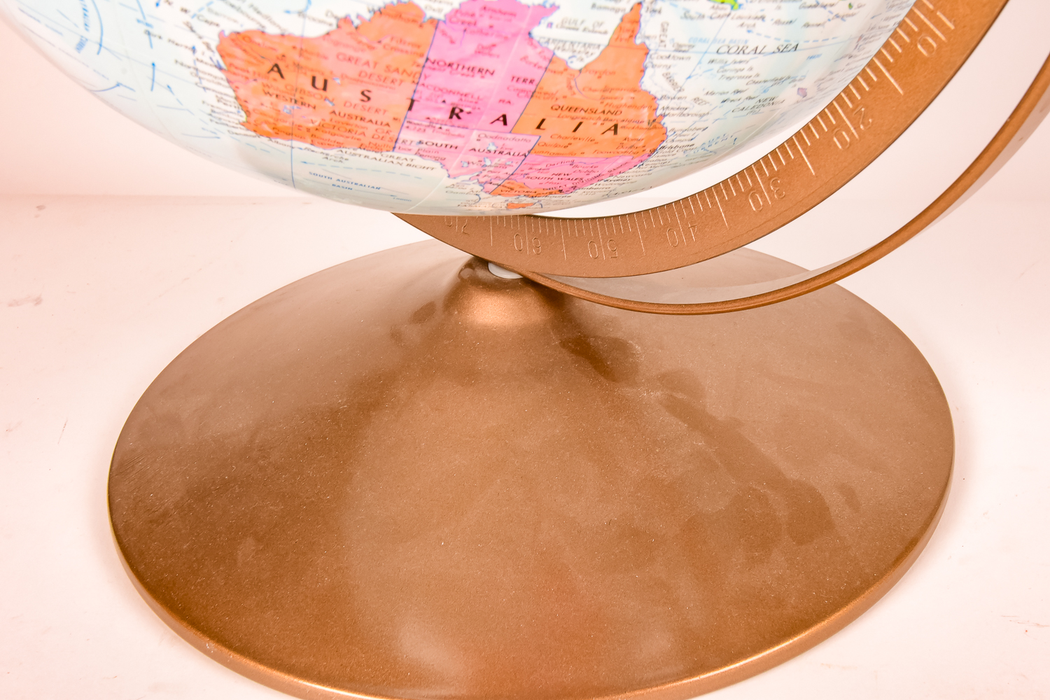 Globe and Gumball Dispenser