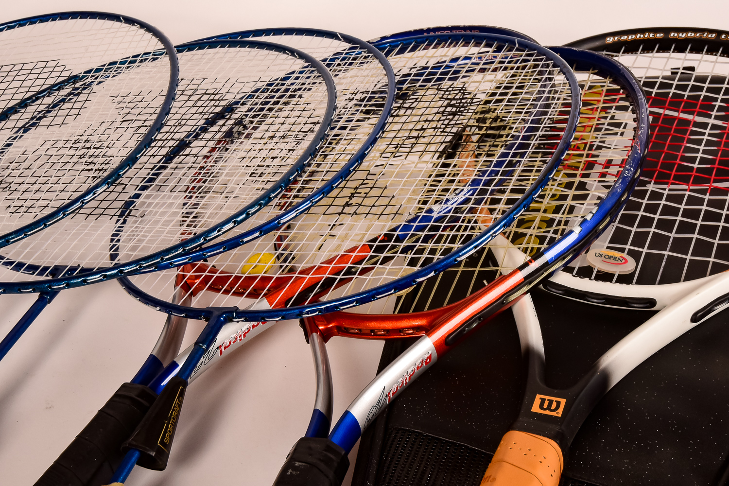 Range of Tennis Racquets