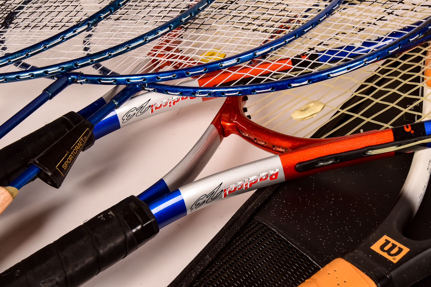 Range of Tennis Racquets