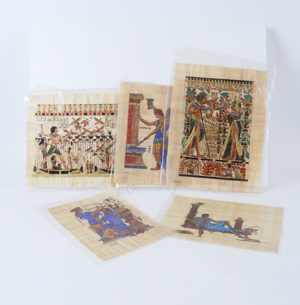 Greek Paintings on Papyrus