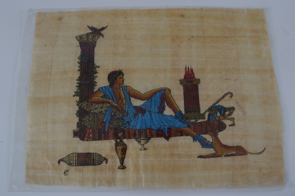 Greek Paintings on Papyrus