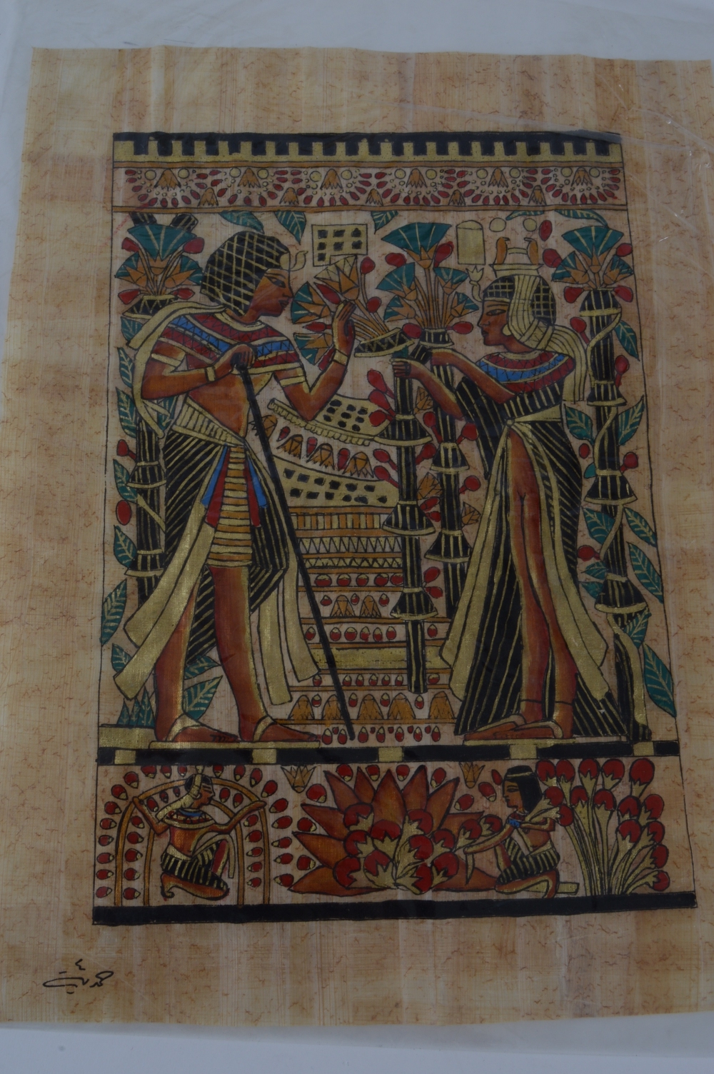 Greek Paintings on Papyrus