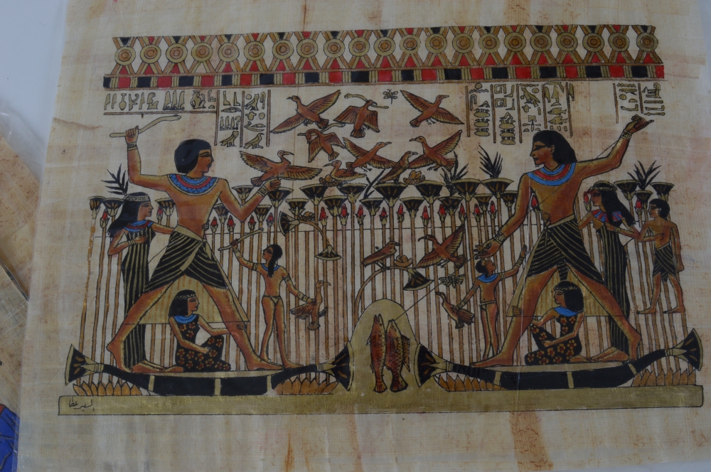 Greek Paintings on Papyrus