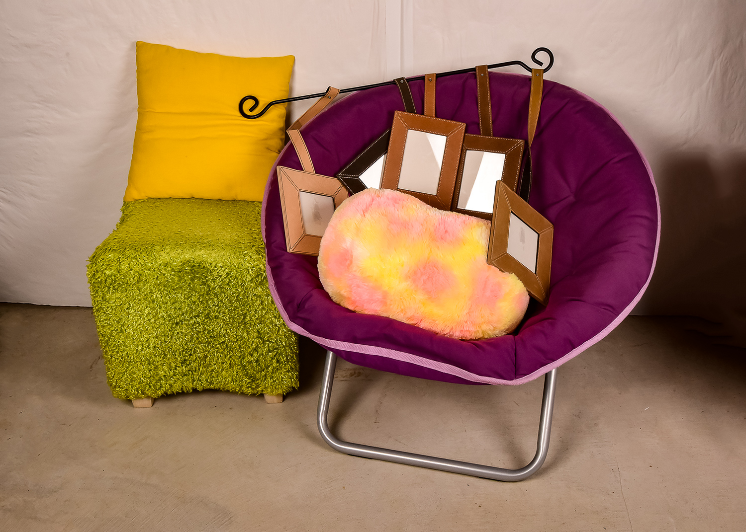 Group of Children's Furniture and Decor