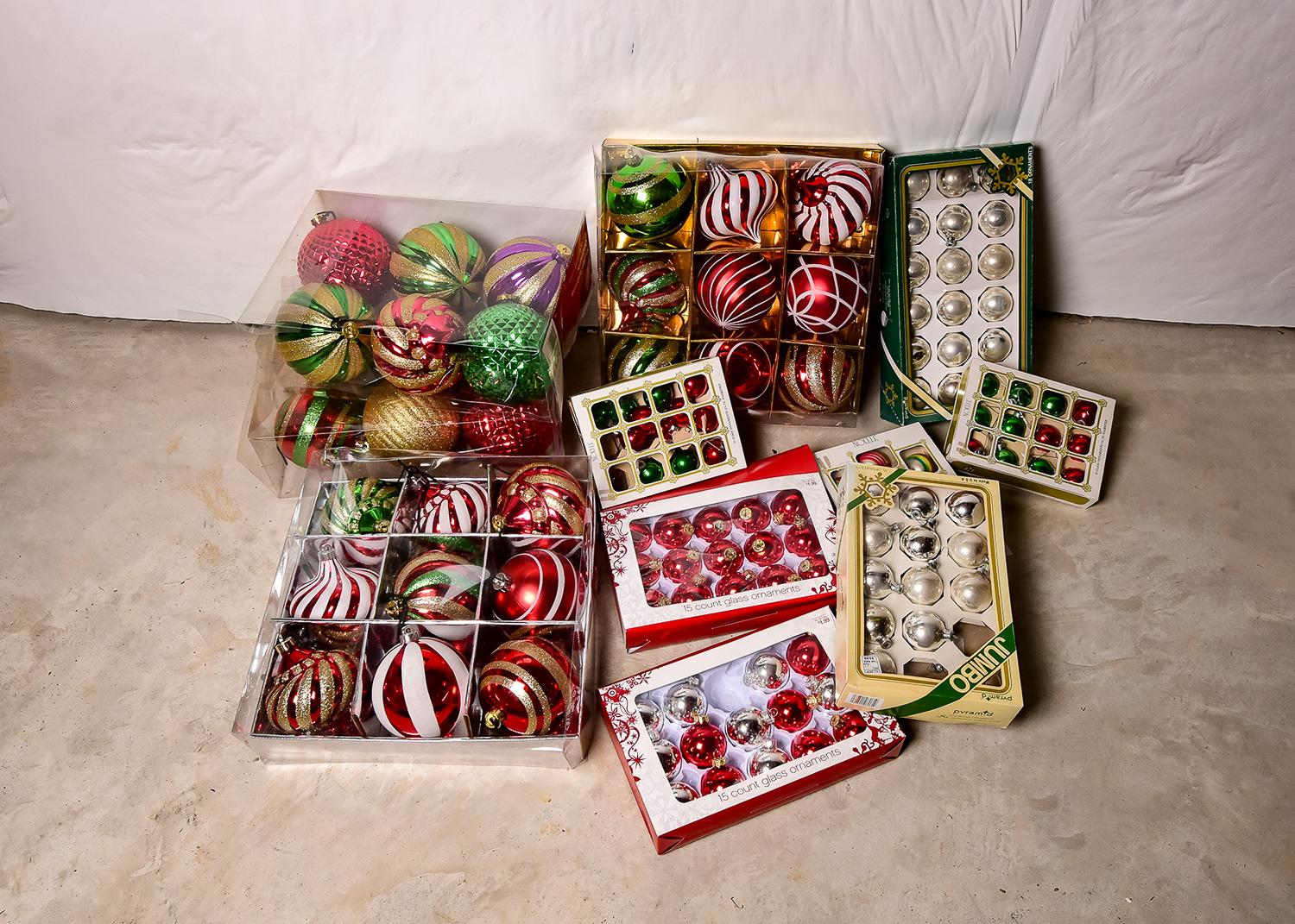 Collection of Christmas Ornaments