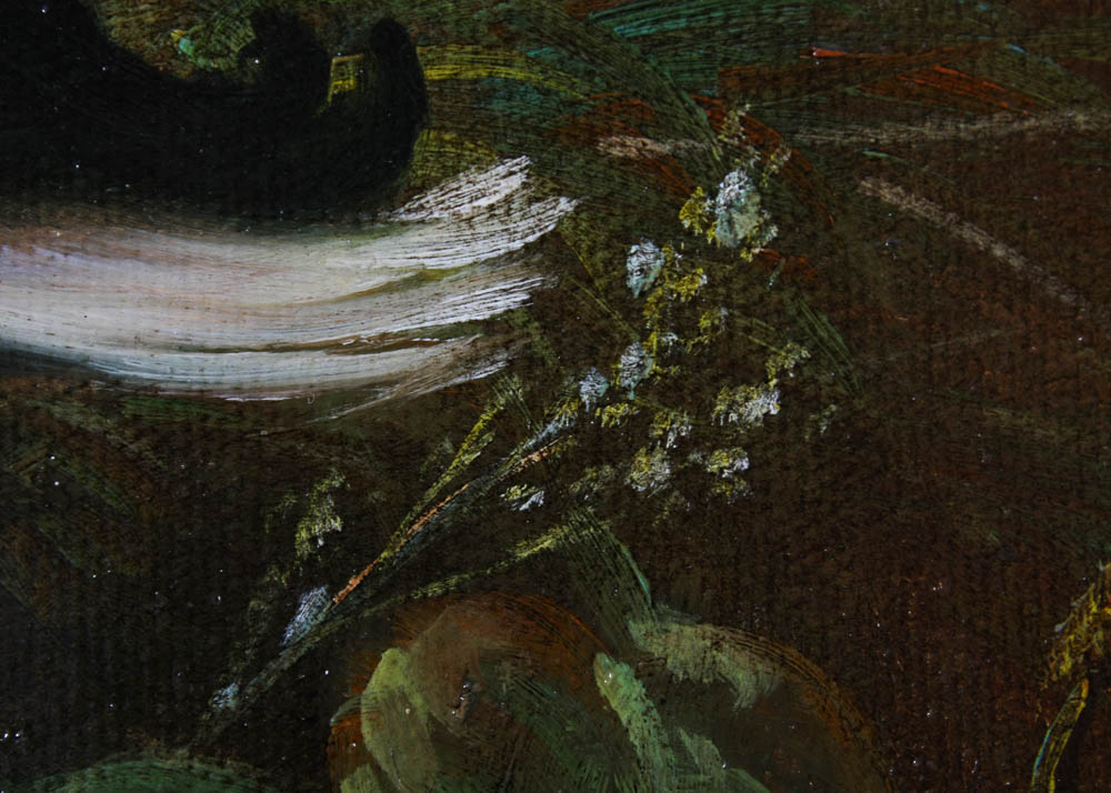 Original Wildlife Oil Painting By Borofsky