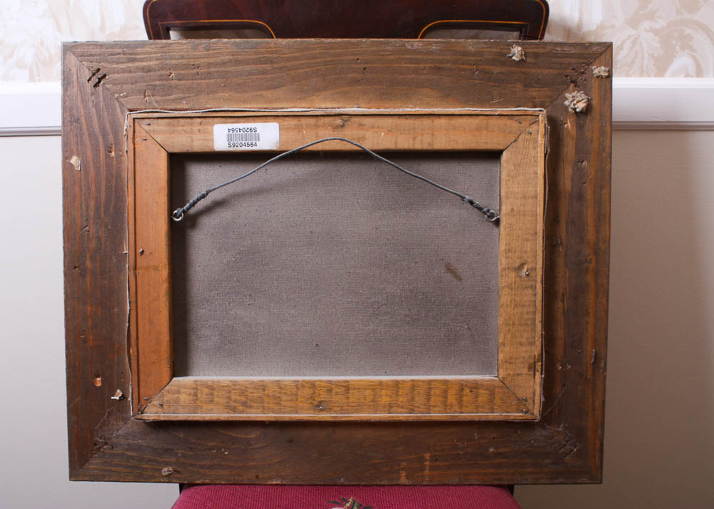 Original Wildlife Oil Painting By Borofsky