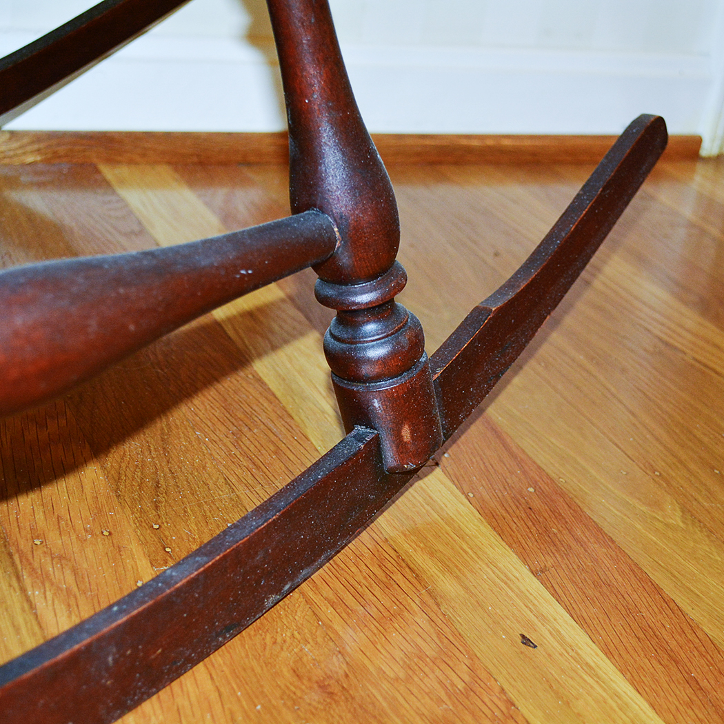 Windsor Style Bow Back Rocking Chair