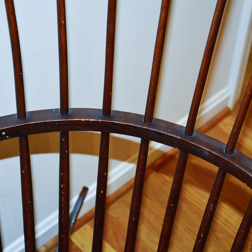 Windsor Style Bow Back Rocking Chair