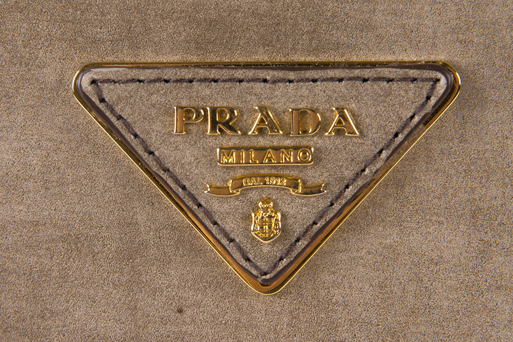 Prada "Spazzolato" Double Zip Tote