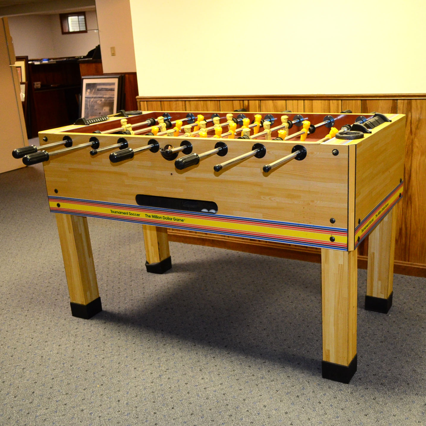 1978 Tournament Soccer The Million Dollar Game Foosball Table
