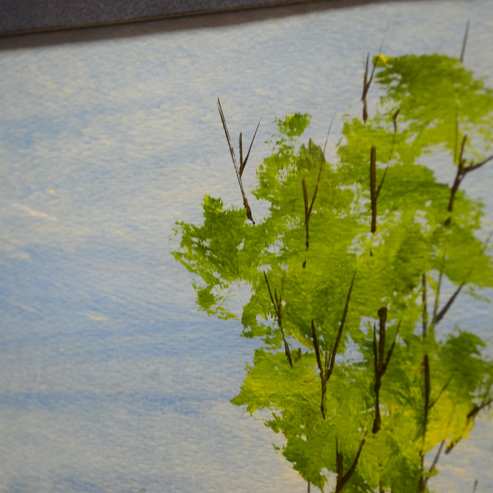 Original Acrylic Landscape Painting By Raymond Callebaut