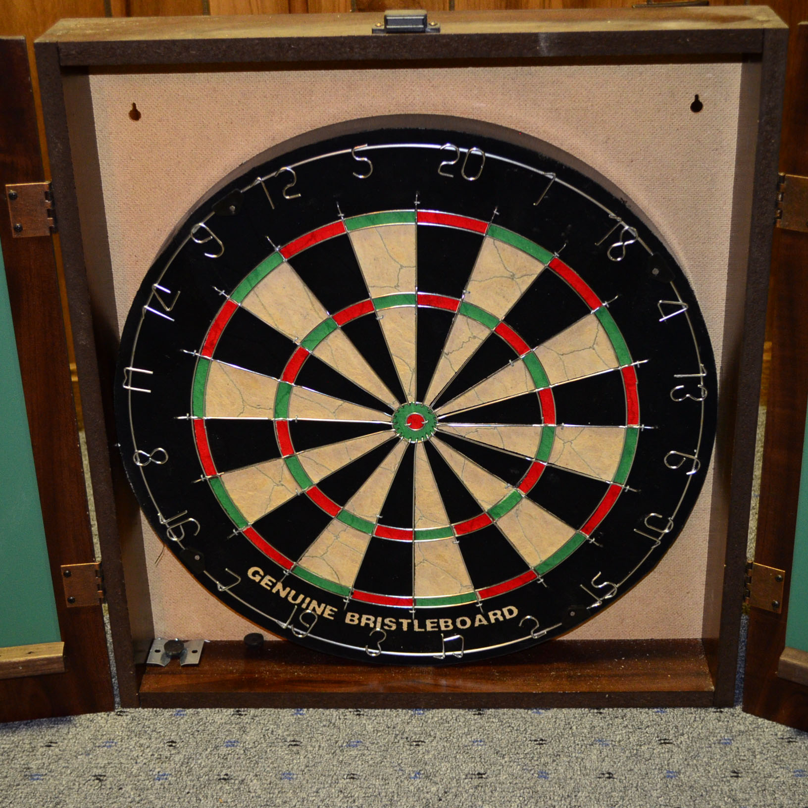 Joe Camel Branded Dartboard Cabinet