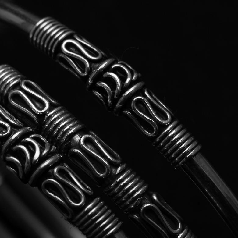 Trio of Sterling Silver Bracelets