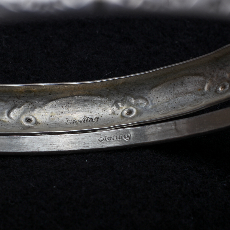 Pair of Sterling Silver Bracelets