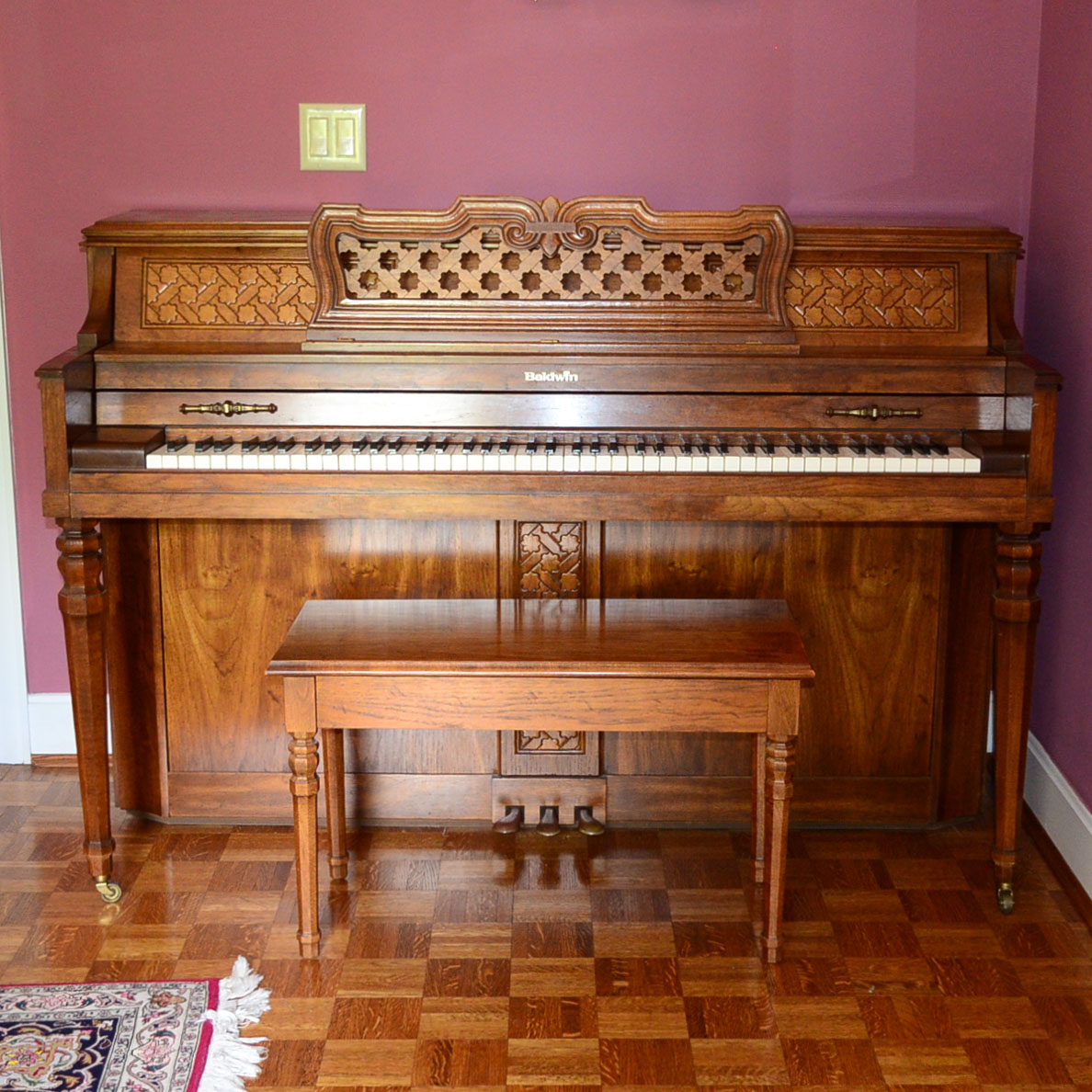 1976 Baldwin 41" Spinet Piano