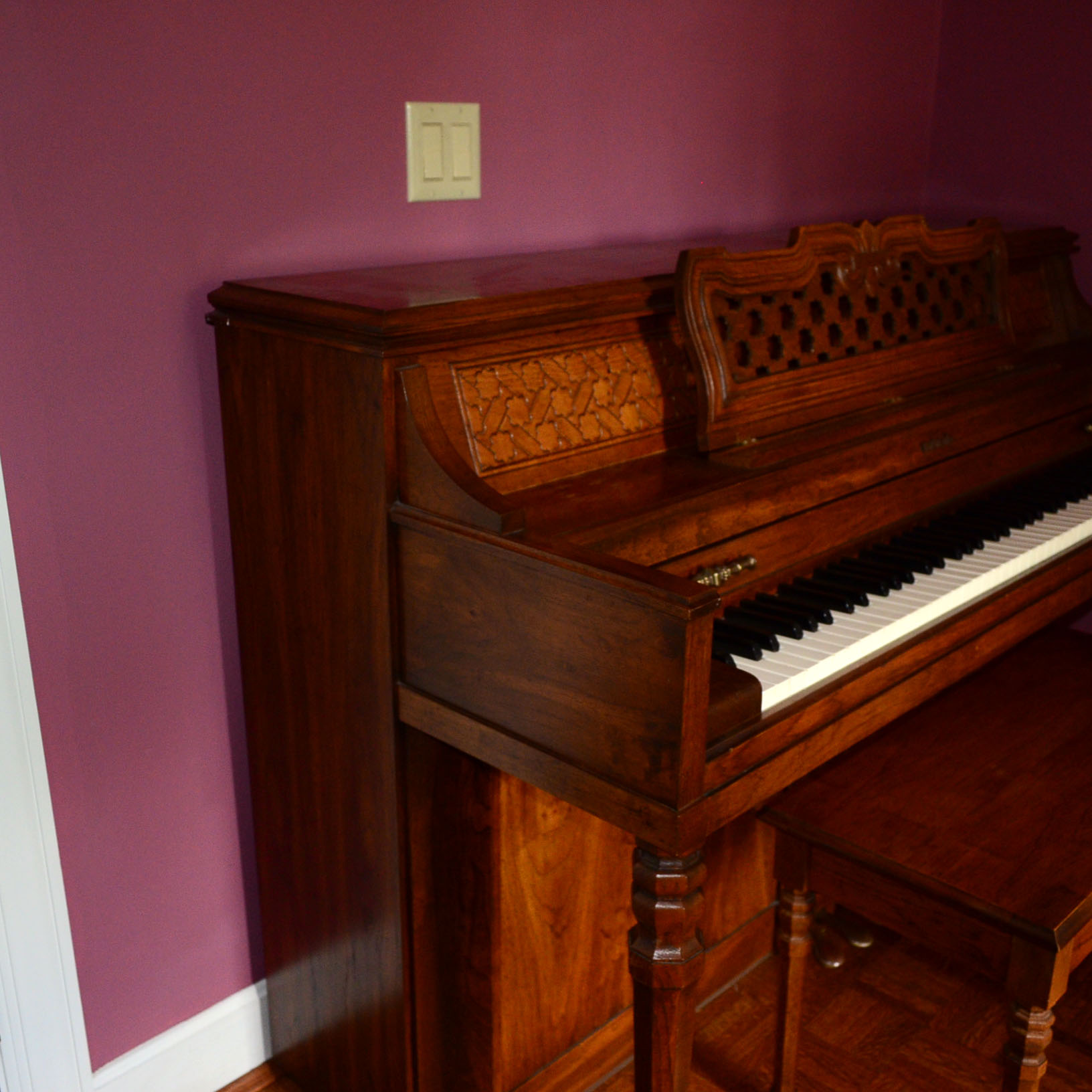 1976 Baldwin 41" Spinet Piano