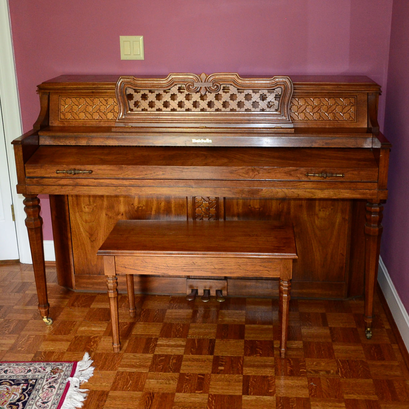 1976 Baldwin 41" Spinet Piano