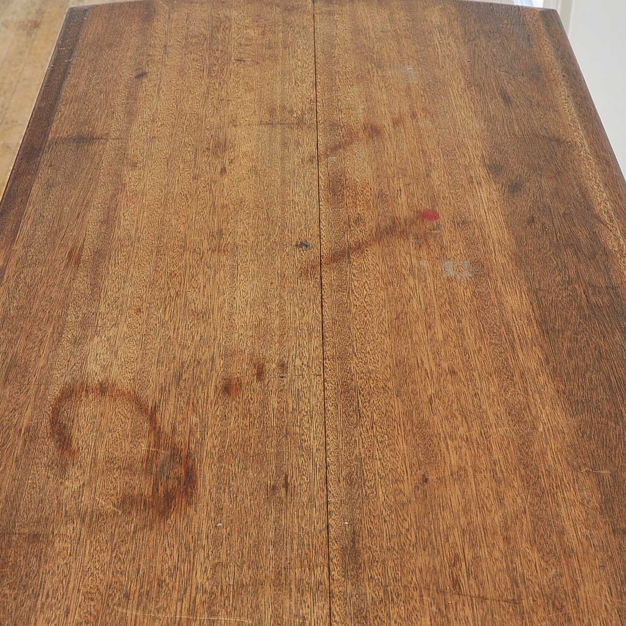 Antique Trestle Console Table