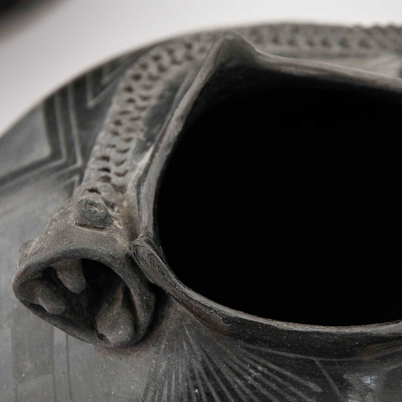 Trio of Ceramic Pots by Celia Lopez