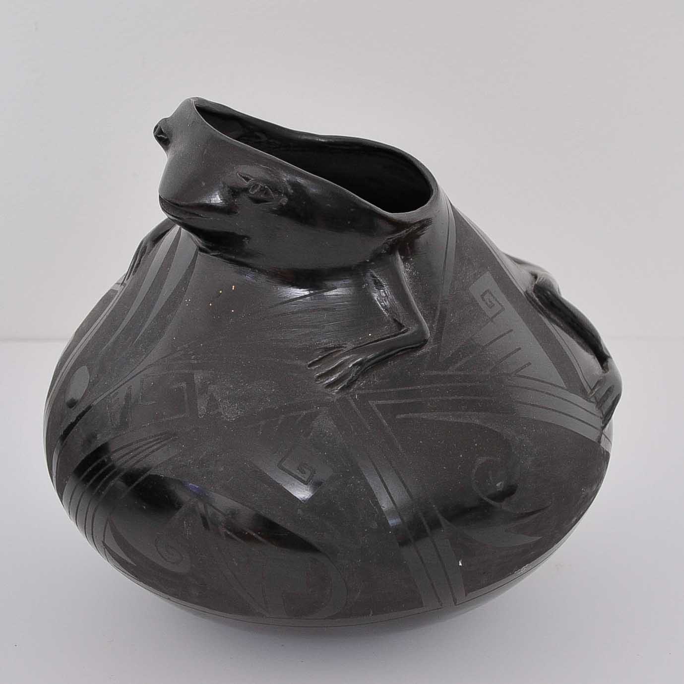 Trio of Ceramic Pots by Celia Lopez