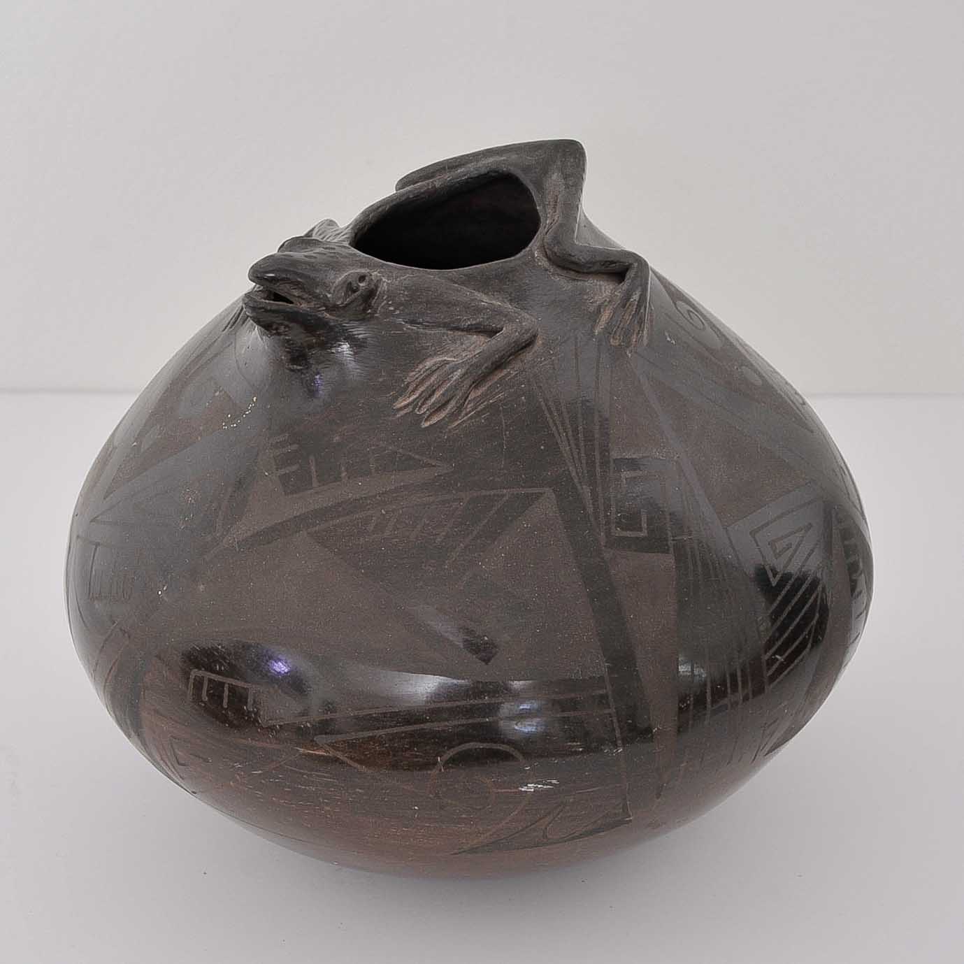 Trio of Ceramic Pots by Celia Lopez