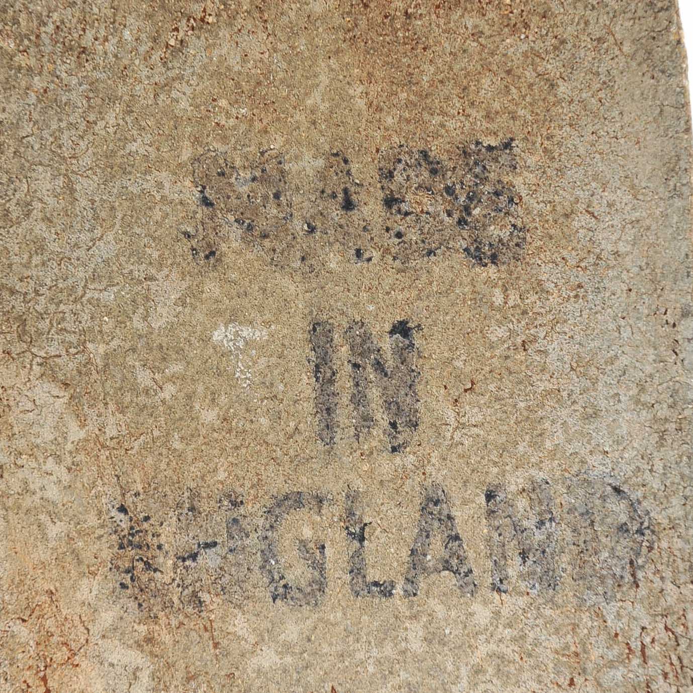 English Sewer Tile Elephant Bookends